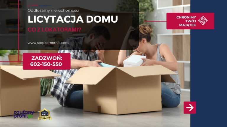 Licytacja domu – co z lokatorami?