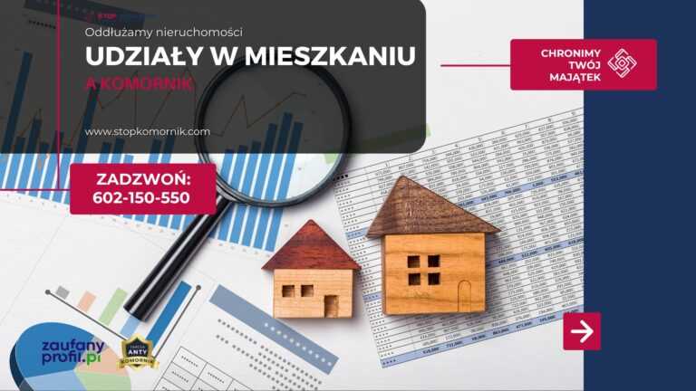 Udziały w mieszkaniu a komornik – co może się wydarzyć?