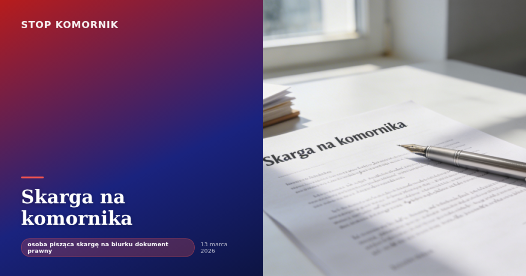 Skarga na komornika